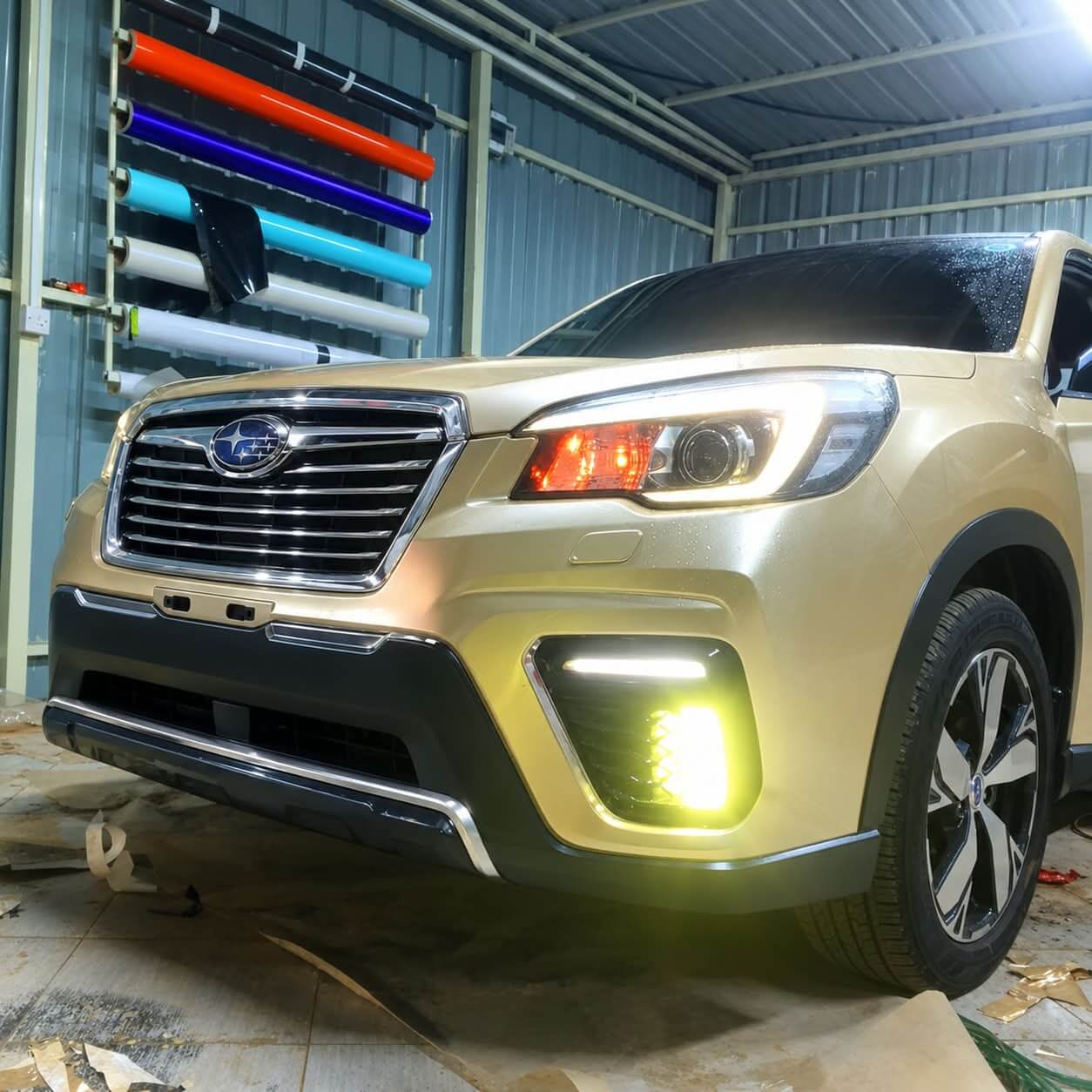 Subaru before chrome delete
